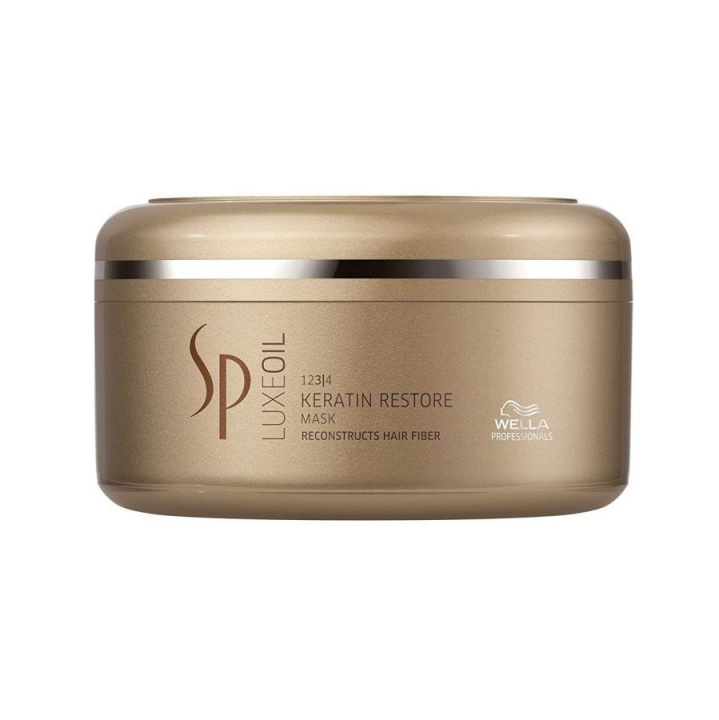 Wella SP LuxeOil Keratin Restore Mask 150ml i gruppen HELSE OG SKJØNNHET / Hår & styling / Hårpleie / Hårmaske hos TP E-commerce Nordic AB (C22865)