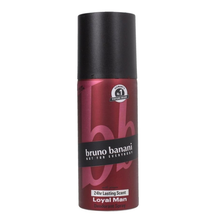 Bruno Banani Loyal Man Deodorant Spray 150ml i gruppen HELSE OG SKJØNNHET / Duft og parfyme / Deodorant / Deo for han hos TP E-commerce Nordic AB (C23072)