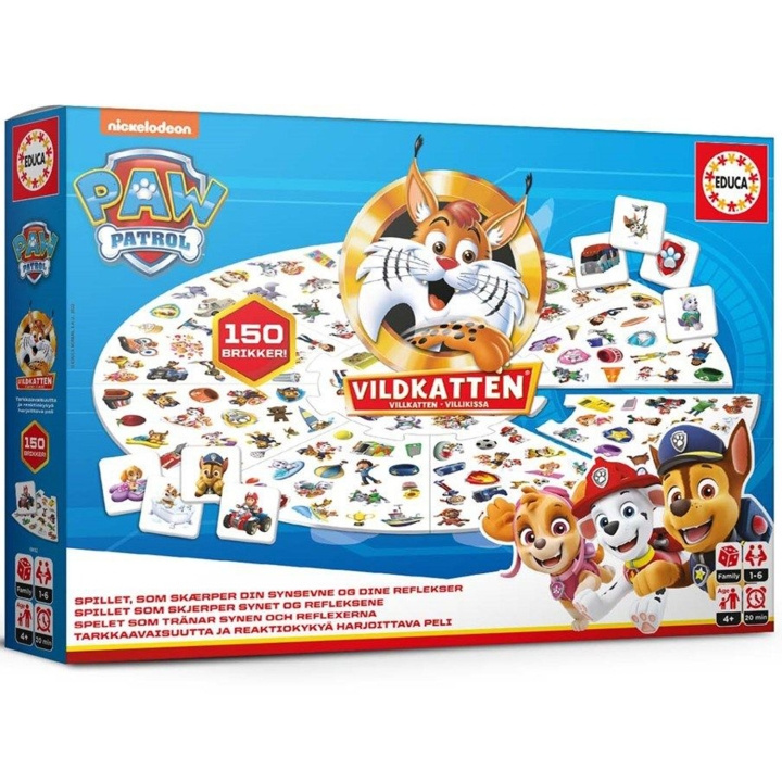 Mattel Games Vildkatten Paw Patrol i gruppen LEKER, BARN OG BABY / Spill / Barnespill hos TP E-commerce Nordic AB (C23421)