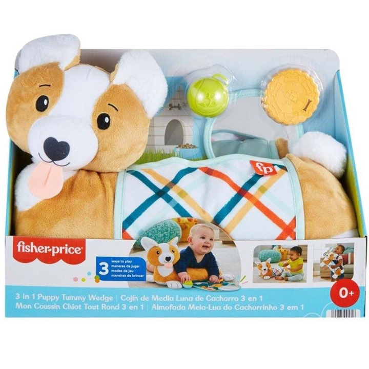 Fisher Price 3-in-1 Puppy Tummy Wedge i gruppen LEKER, BARN OG BABY / Babyleker (0-3 år) / Aktivitetsleker hos TP E-commerce Nordic AB (C23427)