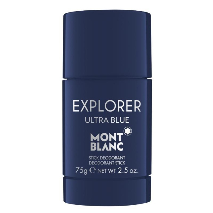 Mont Blanc Explorer Ultra Blue Deostick 75 g i gruppen HELSE OG SKJØNNHET / Duft og parfyme / Deodorant / Deo for han hos TP E-commerce Nordic AB (C24127)