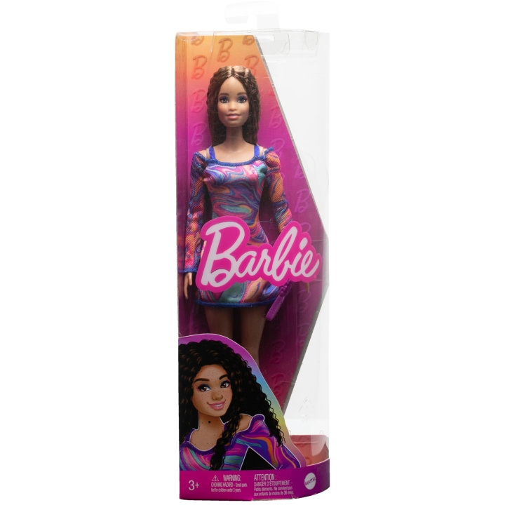 Barbie Fashionista Rainbow Marble Swirl i gruppen LEKER, BARN OG BABY / Leker / Dukker & tilbehør hos TP E-commerce Nordic AB (C25322)