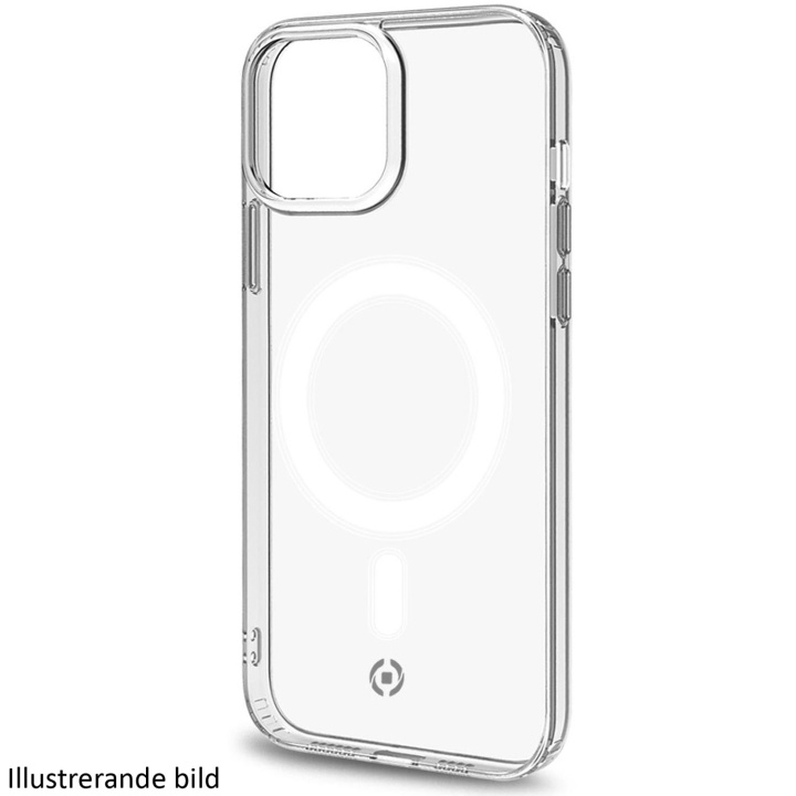 Celly Gelskinmag Magnetic TPU Cover iPhone 15 Pro Max Transparent i gruppen SMARTTELEFON & NETTBRETT / Mobilbeskyttelse / Apple / iPhone 15 hos TP E-commerce Nordic AB (C25579)