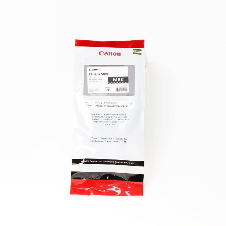 Canon Blekk 8788B001 PFI-207 Matt svart i gruppen Datautstyr / Skrivere og tilbehør / Blekk og toner / Toner / Canon hos TP E-commerce Nordic AB (C26332)