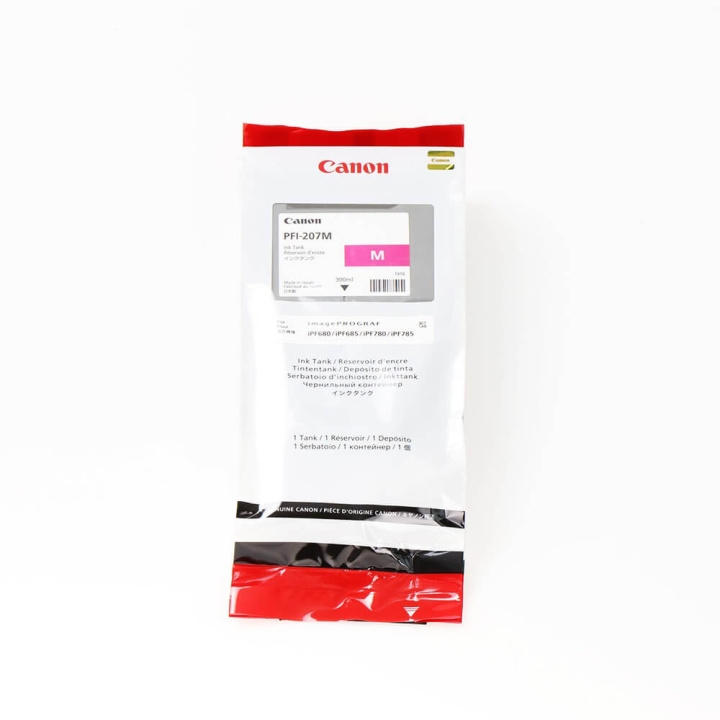 Canon Blekk 8791B001 PFI-207 Magenta i gruppen Datautstyr / Skrivere og tilbehør / Blekk og toner / Toner / Canon hos TP E-commerce Nordic AB (C26335)