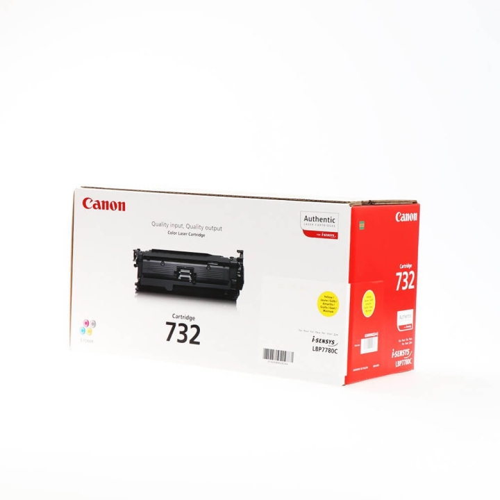 Canon Toner 6260B002 732 Gul i gruppen Datautstyr / Skrivere og tilbehør / Blekk og toner / Toner / Canon hos TP E-commerce Nordic AB (C26560)