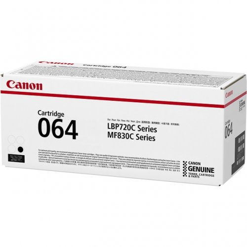 Canon Toner 4937C001 064 Svart i gruppen Datautstyr / Skrivere og tilbehør / Blekk og toner / Toner / Canon hos TP E-commerce Nordic AB (C26598)