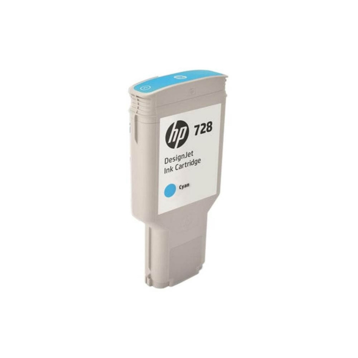 HP Blekk F9K17A 728 Cyan 300ml i gruppen Datautstyr / Skrivere og tilbehør / Blekk og toner / Toner / HP hos TP E-commerce Nordic AB (C27006)