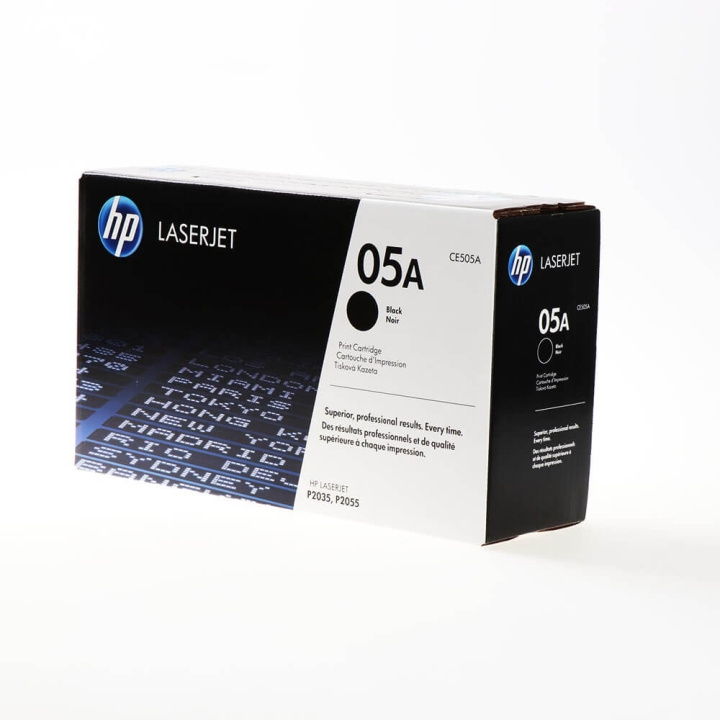 HP Toner CE505A 05A Svart i gruppen Datautstyr / Skrivere og tilbehør / Blekk og toner / Toner / HP hos TP E-commerce Nordic AB (C27155)