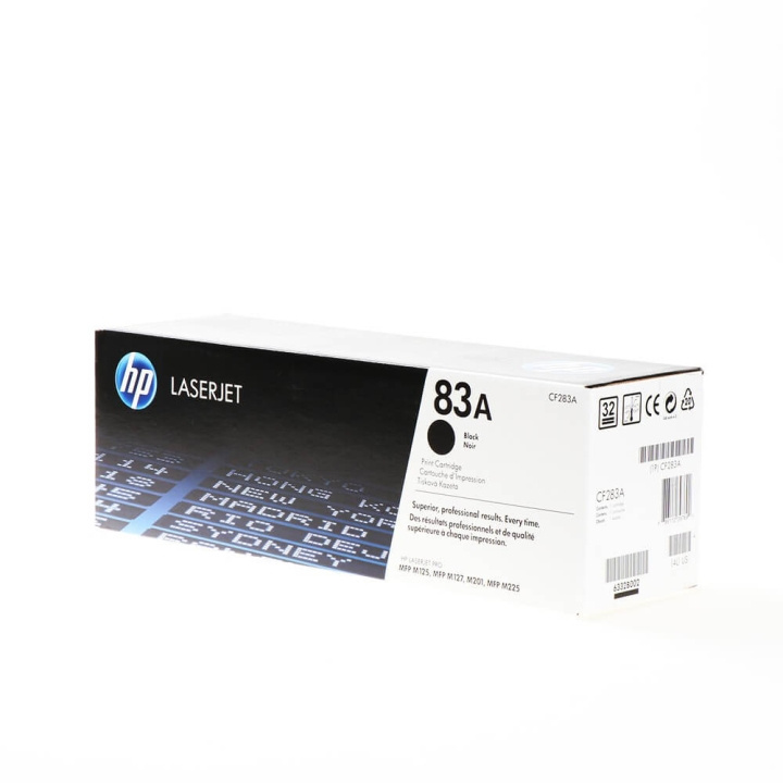 HP Toner CF283A 83A Svart i gruppen Datautstyr / Skrivere og tilbehør / Blekk og toner / Toner / HP hos TP E-commerce Nordic AB (C27198)