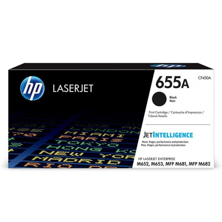 HP Toner CF450A 655A Svart i gruppen Datautstyr / Skrivere og tilbehør / Blekk og toner / Toner / HP hos TP E-commerce Nordic AB (C27266)