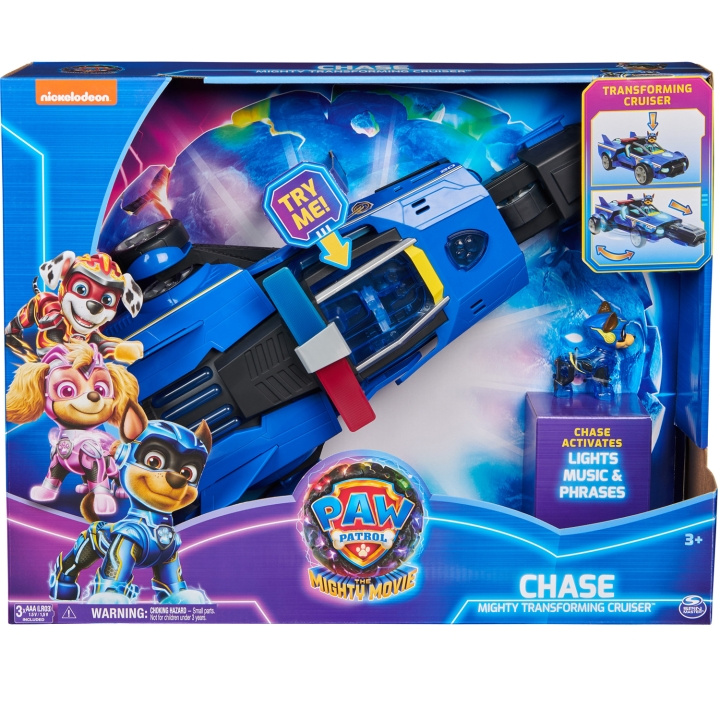 Paw Patrol Chase Feature Cruiser i gruppen LEKER, BARN OG BABY / Leker / Lekebiler hos TP E-commerce Nordic AB (C28750)