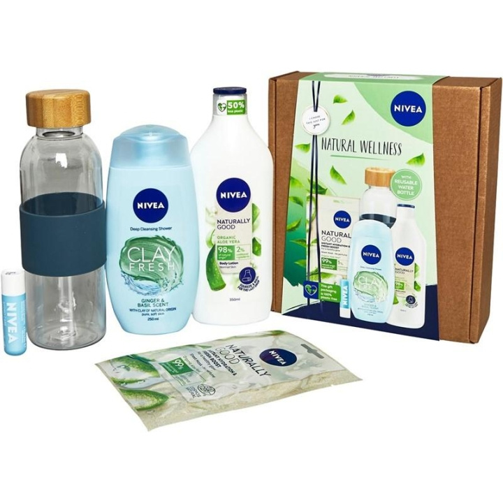 Nivea Natural Wellness Set 5 Pieces i gruppen HELSE OG SKJØNNHET / Hudpleie / Ansikt / Ansiktskrem hos TP E-commerce Nordic AB (C28998)