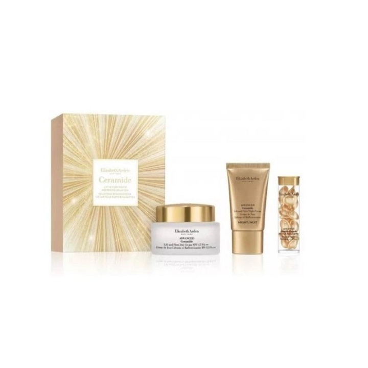 Elizabeth Arden Elizabeth Arden Gavesett Ceramide Lift and Firm (50 ml + 15 ml + 14 stk) i gruppen HELSE OG SKJØNNHET / Gavesett / Gavesett for henne hos TP E-commerce Nordic AB (C29036)