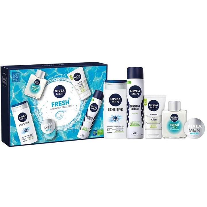 Nivea Men Fresh The Complete Collection i gruppen HELSE OG SKJØNNHET / Hudpleie / Ansikt / Ansiktskrem hos TP E-commerce Nordic AB (C29205)