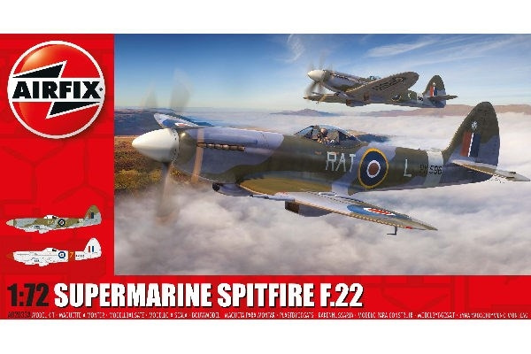 AIRFIX Supermarine Spitfire F.22 i gruppen SPORT, FRITID & HOBBY / Hobby / Plastmodeller / Fly & Helikoptre hos TP E-commerce Nordic AB (C29549)