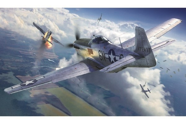 AIRFIX North American P-51D Mustang i gruppen SPORT, FRITID & HOBBY / Hobby / Plastmodeller / Fly & Helikoptre hos TP E-commerce Nordic AB (C29618)