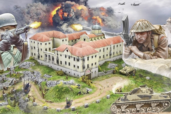 Italeri 1:72 Montecassino 1944: \'\'Gustav\'\' Linjekamp i gruppen SPORT, FRITID & HOBBY / Hobby / Plastmodeller / Diverse hos TP E-commerce Nordic AB (C29768)