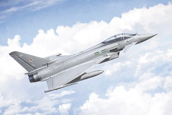 ITALERI 1:72 Eurofighter Typhoon EF-2000 i gruppen SPORT, FRITID & HOBBY / Hobby / Plastmodeller / Fly & Helikoptre hos TP E-commerce Nordic AB (C30536)