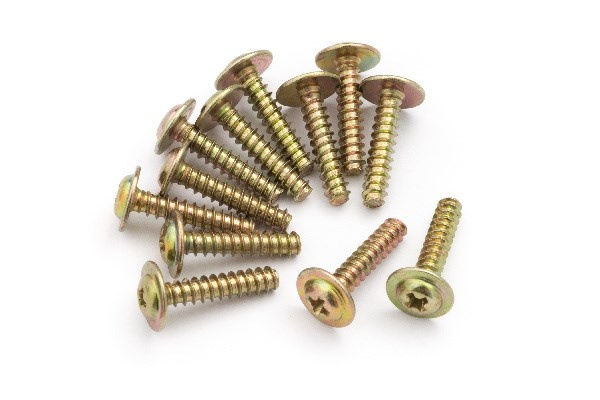 BLACKZON Flange Head Self Tapping Screws PWTHO2.6*12mm i gruppen LEKER, BARN OG BABY / Radiostyrt / Reservedeler & Ekstra tilbehør / Blackzon hos TP E-commerce Nordic AB (C30754)