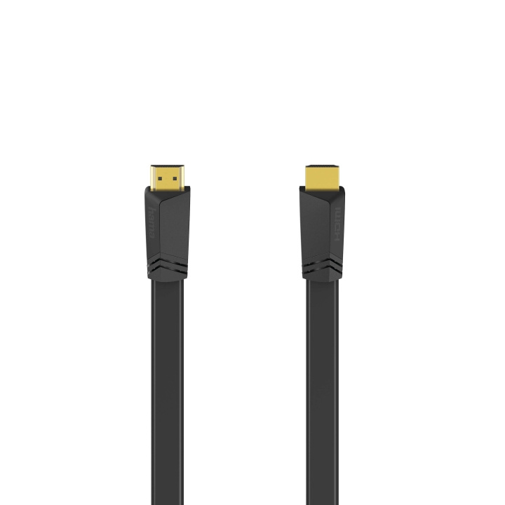 Hama Kabel HDMI Ethernet Platt Svart 3m i gruppen Elektronikk / Kabler og adaptere / HDMI / Kabler hos TP E-commerce Nordic AB (C31191)