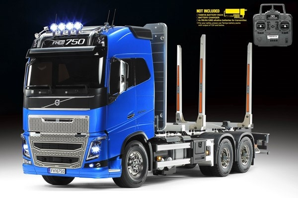 TAMIYA 1:14 R/C Full Option - Volvo FH16 Globetrotter 750 i gruppen LEKER, BARN OG BABY / Radiostyrt / Radiostyrte biler hos TP E-commerce Nordic AB (C31578)