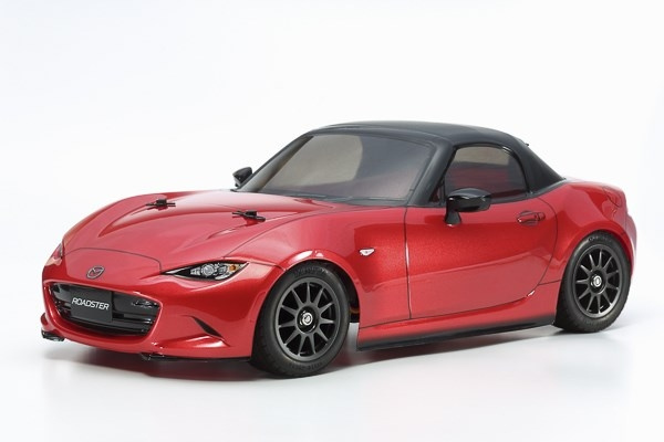 TAMIYA 1/10 R/C Mazda MX-5 (M-05) / NO ESC i gruppen LEKER, BARN OG BABY / Radiostyrt / Radiostyrte biler hos TP E-commerce Nordic AB (C31639)