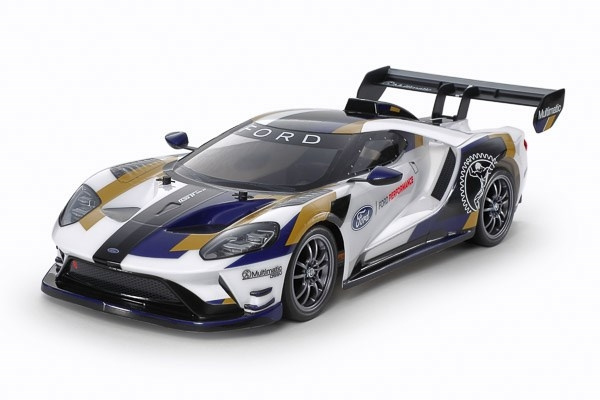 TAMIYA 1/10 R/C 2020 Ford GT Mk II (TT-02) / NO ESC i gruppen LEKER, BARN OG BABY / Radiostyrt / Radiostyrte biler hos TP E-commerce Nordic AB (C31664)