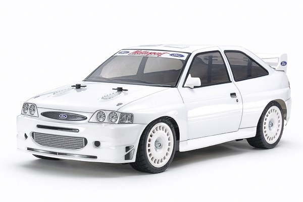 TAMIYA 1/10 R/C 1998 Ford Escort Custom (TT-02) / NO ESC i gruppen LEKER, BARN OG BABY / Radiostyrt / Radiostyrte biler hos TP E-commerce Nordic AB (C31665)