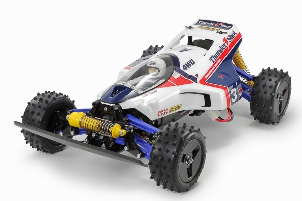 TAMIYA 1/10 R/C Thunder Shot (2022) i gruppen LEKER, BARN OG BABY / Radiostyrt / Radiostyrte biler hos TP E-commerce Nordic AB (C31685)