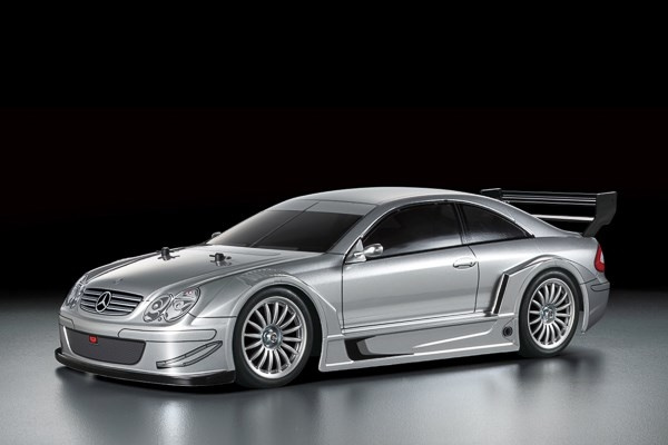 TAMIYA 1/10 R/C 2002 Mercedes-Benz CLK AMG (TT-02) i gruppen LEKER, BARN OG BABY / Radiostyrt / Radiostyrte biler hos TP E-commerce Nordic AB (C31739)