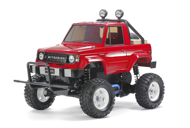 TAMIYA 1/10 R/C Mitsubishi Pajero (CW-01) i gruppen LEKER, BARN OG BABY / Radiostyrt / Radiostyrte biler hos TP E-commerce Nordic AB (C31815)