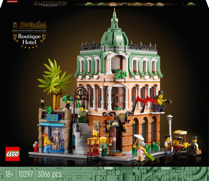 LEGO Creator Expert 10297 - Boutiquehotell i gruppen LEKER, BARN OG BABY / Leker / Byggeleker / Lego hos TP E-commerce Nordic AB (C32736)