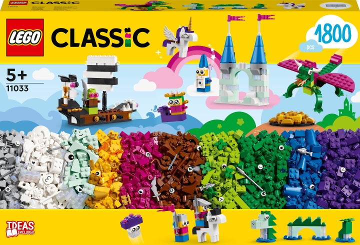 LEGO Classic 11033 - Kreativ fantasivärld i gruppen LEKER, BARN OG BABY / Leker / Byggeleker / Lego hos TP E-commerce Nordic AB (C32777)