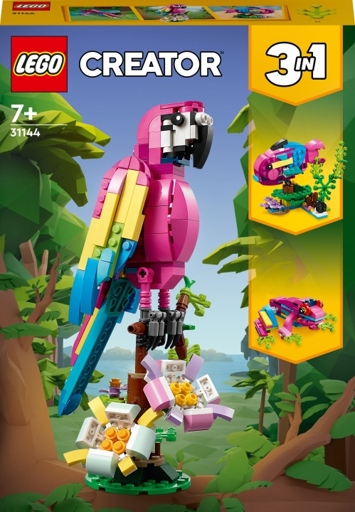 LEGO Creator 31144 - Exotisk rosa papegoja i gruppen LEKER, BARN OG BABY / Leker / Byggeleker / Lego hos TP E-commerce Nordic AB (C32806)