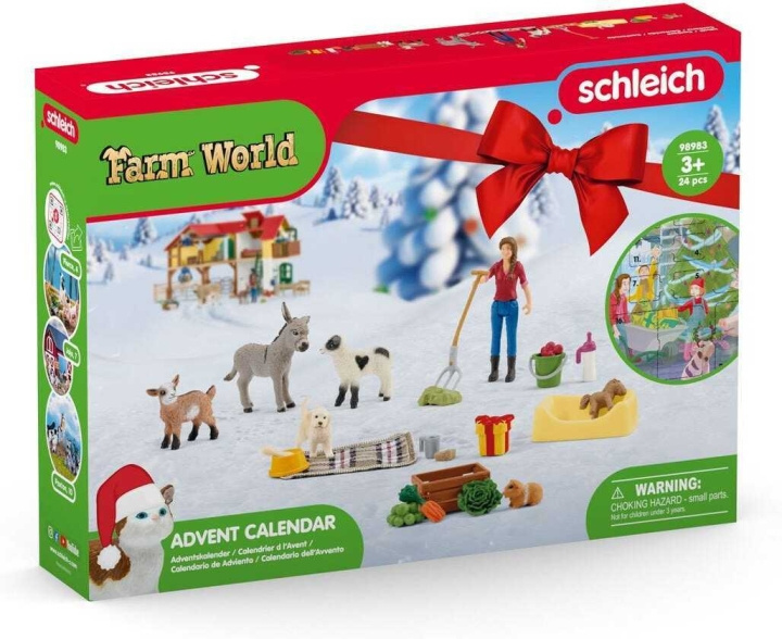 Schleich Farm World 98983 - Julkalender (2023) i gruppen LEKER, BARN OG BABY / Leker / Adventskalendere hos TP E-commerce Nordic AB (C32962)