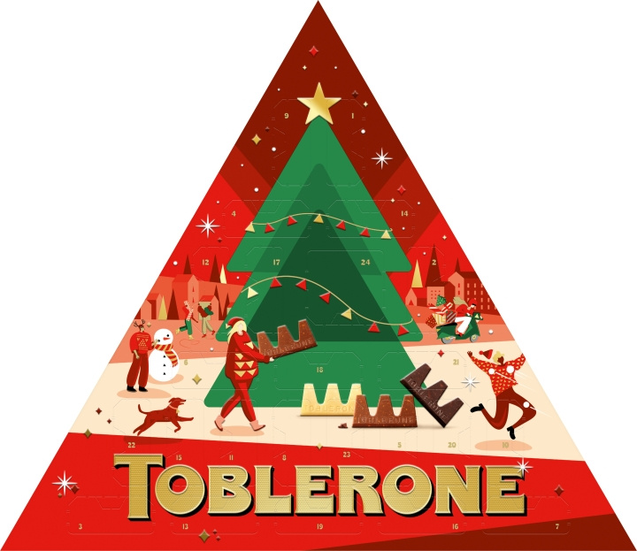 Toblerone Julkalender, 200 g i gruppen LEKER, BARN OG BABY / Leker / Adventskalendere hos TP E-commerce Nordic AB (C32991)