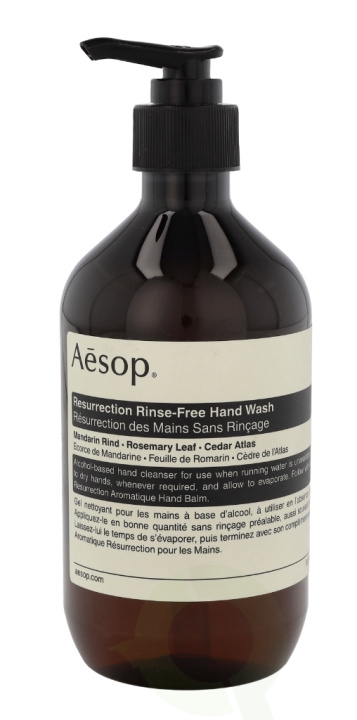 Aesop Resurrection Rinse-Free Hand Wash carton @ 1 piece x 500 ml i gruppen HELSE OG SKJØNNHET / Hudpleie / Kroppspleie / Duftsåpe hos TP E-commerce Nordic AB (C33003)