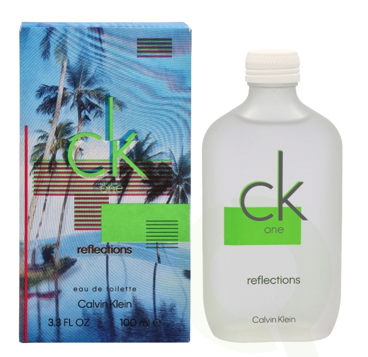 Calvin Klein CK One Reflections Edt Spray carton @ 1 bottle x 100 ml i gruppen HELSE OG SKJØNNHET / Duft og parfyme / Parfyme / Parfyme for han hos TP E-commerce Nordic AB (C33017)