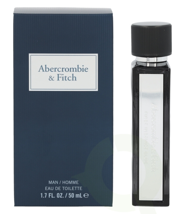 Abercrombie & Fitch First Inst. Blue Man Edt Spray carton @ 1 bottle x 50 ml i gruppen HELSE OG SKJØNNHET / Duft og parfyme / Parfyme / Parfyme for han hos TP E-commerce Nordic AB (C33052)