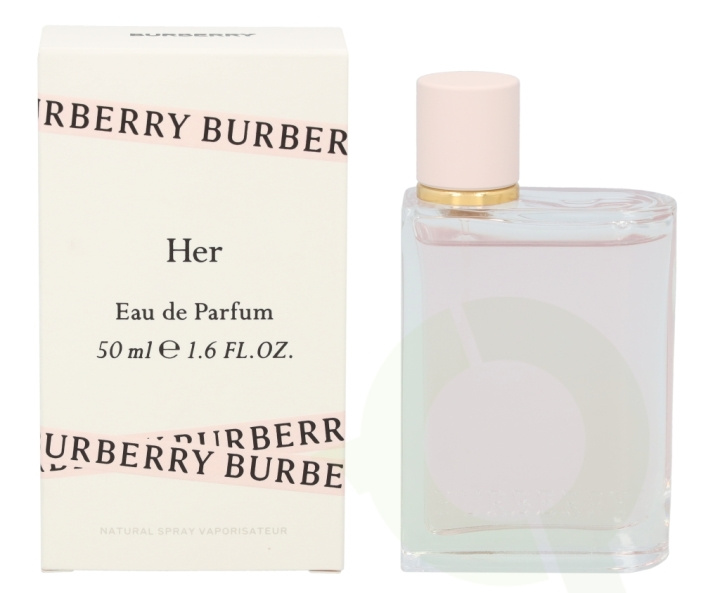 Burberry Her Edp Spray carton @ 1 bottle x 50 ml i gruppen HELSE OG SKJØNNHET / Duft og parfyme / Parfyme / Parfyme for henne hos TP E-commerce Nordic AB (C33070)