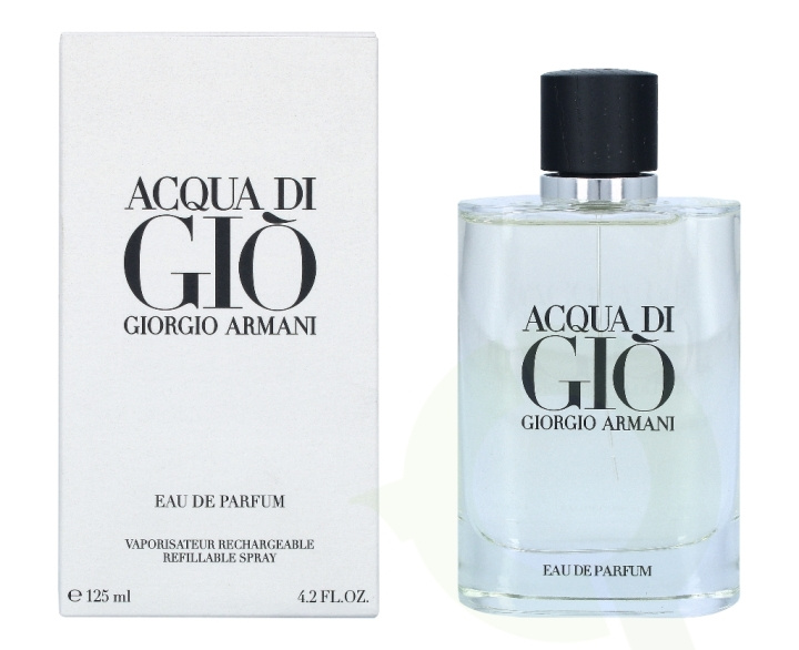 Armani Acqua di Gio Pour Homme Edp Spray carton @ 1 bottle x 125 ml i gruppen HELSE OG SKJØNNHET / Duft og parfyme / Parfyme / Parfyme for han hos TP E-commerce Nordic AB (C33093)