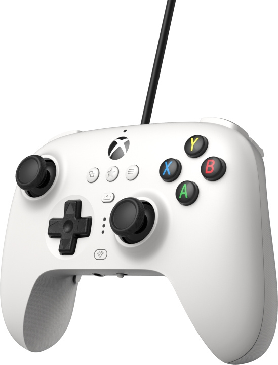 8BitDo Ultimate Wired Controller, White, Xbox / PC i gruppen Elektronikk / TV-spill & tilbehør / Xbox Series X hos TP E-commerce Nordic AB (C33342)