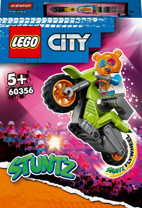 LEGO City Stuntz 60356 - Bear Stunt Bike i gruppen LEKER, BARN OG BABY / Leker / Byggeleker / Lego hos TP E-commerce Nordic AB (C33369)