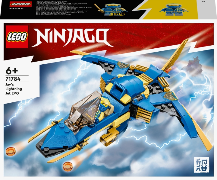 LEGO Ninjago 71784 - Jay’s Lightning Jet EVO i gruppen LEKER, BARN OG BABY / Leker / Byggeleker / Lego hos TP E-commerce Nordic AB (C33375)