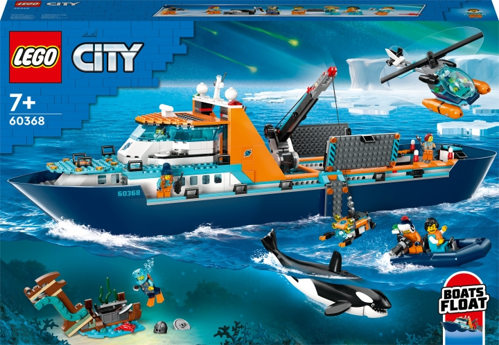 LEGO City Exploration 60368 - Arctic Explorer Ship i gruppen LEKER, BARN OG BABY / Leker / Byggeleker / Lego hos TP E-commerce Nordic AB (C33426)