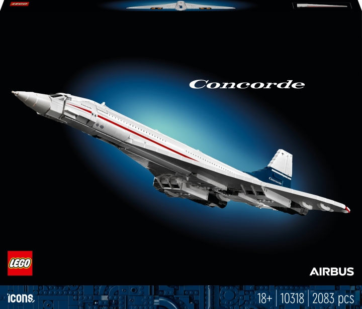 Lego Icons 10318 - Concorde i gruppen LEKER, BARN OG BABY / Leker / Byggeleker / Lego hos TP E-commerce Nordic AB (C33522)