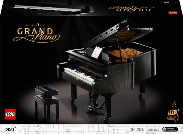 LEGO Ideas 21323 - Grand Piano i gruppen LEKER, BARN OG BABY / Leker / Byggeleker / Lego hos TP E-commerce Nordic AB (C33541)