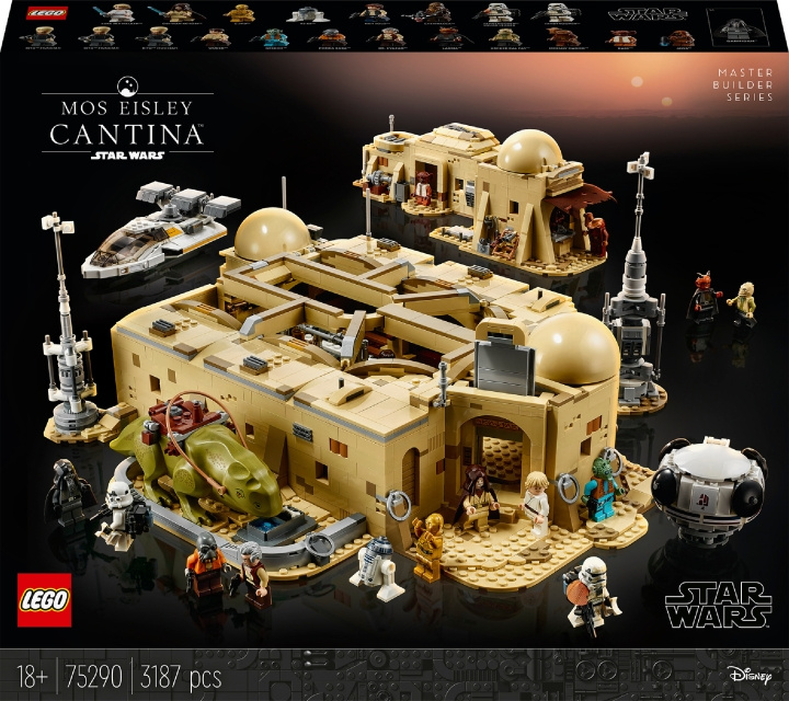 LEGO Star Wars 75290 - Mos Eisley Cantina i gruppen LEKER, BARN OG BABY / Leker / Byggeleker / Lego hos TP E-commerce Nordic AB (C33543)