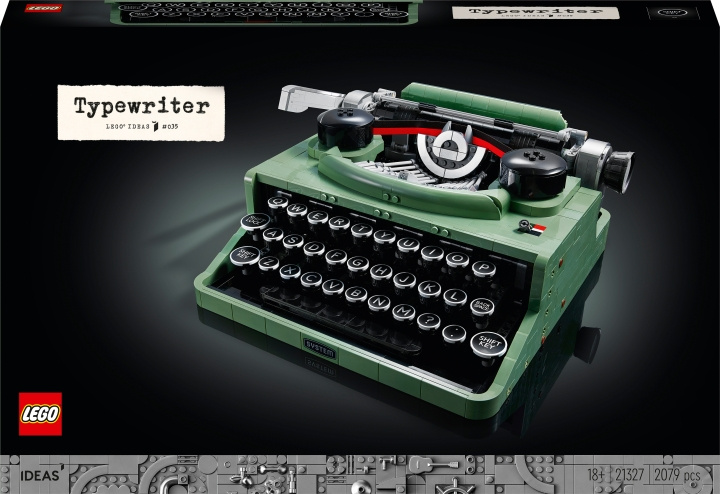 LEGO Ideas 21327 - Typewriter i gruppen LEKER, BARN OG BABY / Leker / Byggeleker / Lego hos TP E-commerce Nordic AB (C33560)